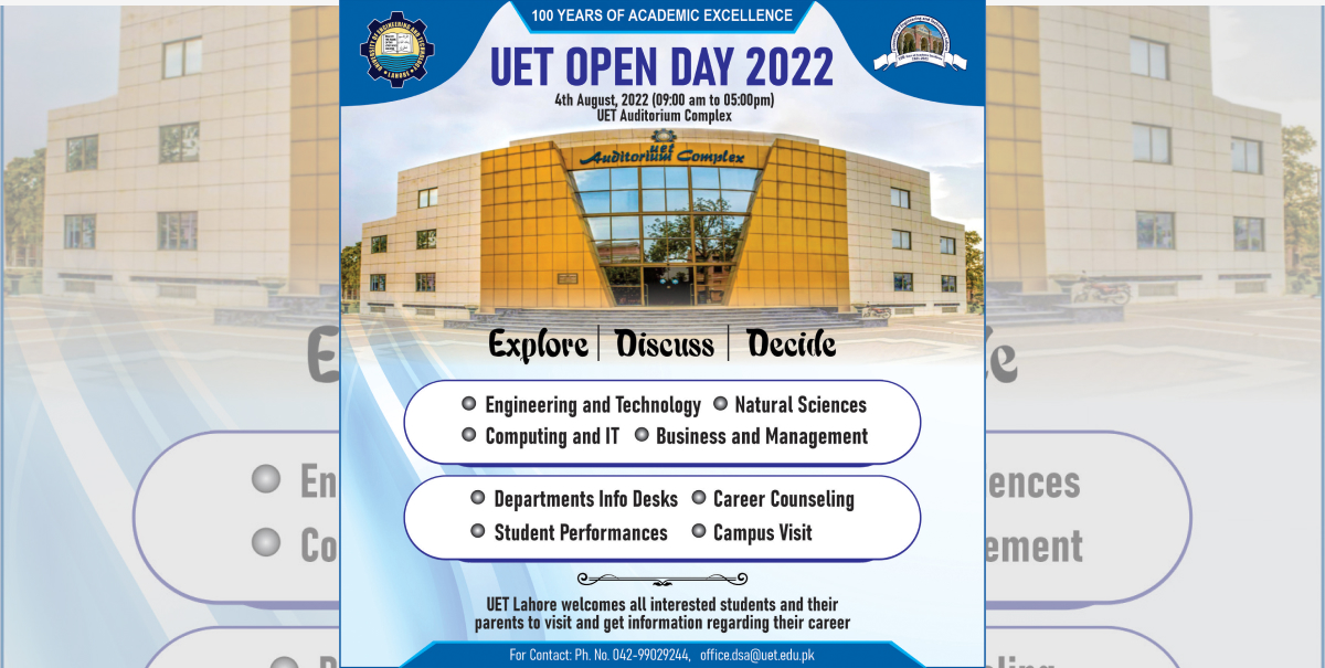 UET Open Day 2022
