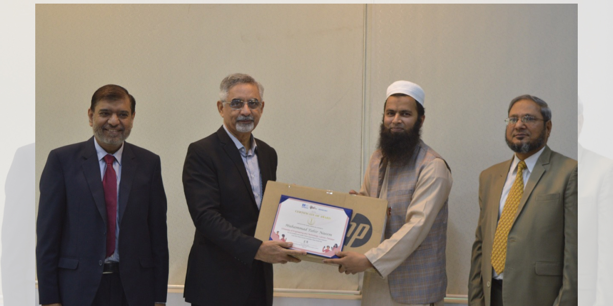 UET Lahore adds another feather to its cap, securing first prize in an international video course competition