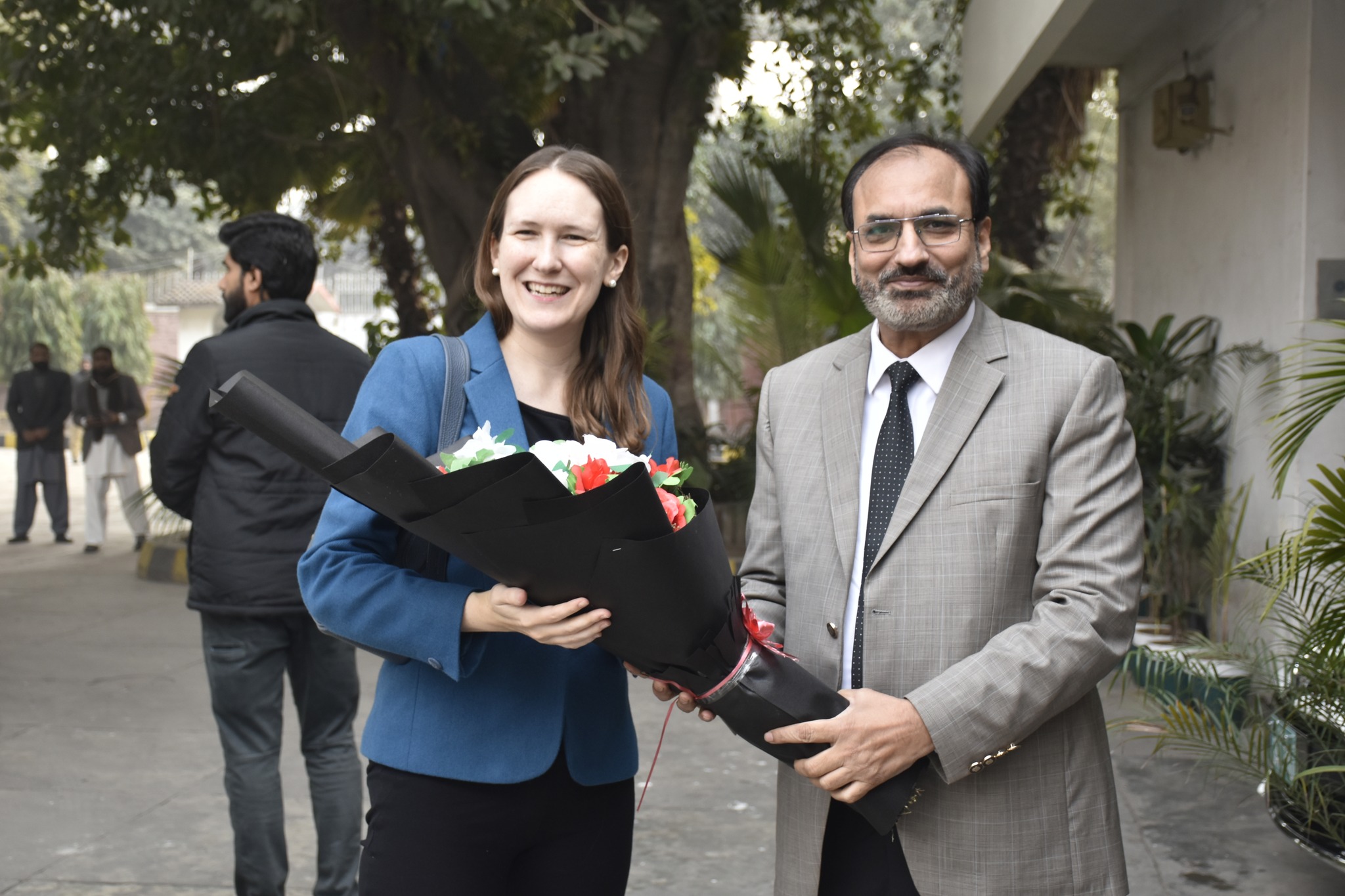 Ms. Kristin K. Hawkins, the 34th U.S. Consul General in Lahore visited UET Lahore and had a meeting with Vice Chancellor Prof. Dr. Shahid Munir (TI).