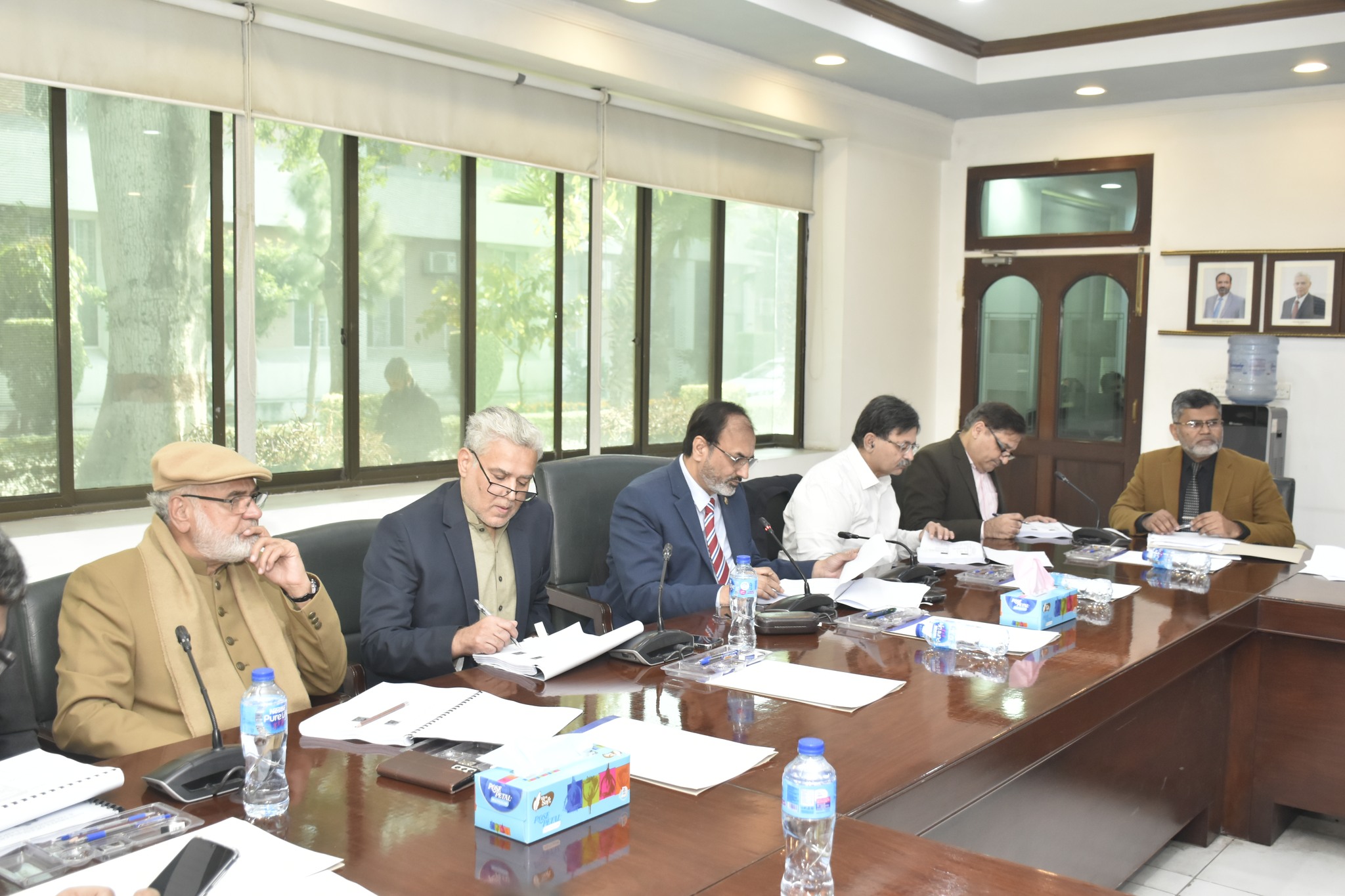 Vice Chancellor UET Prof. Dr. Shahid Munir (TI) is presiding over 409th Meeting of the Selection Board.