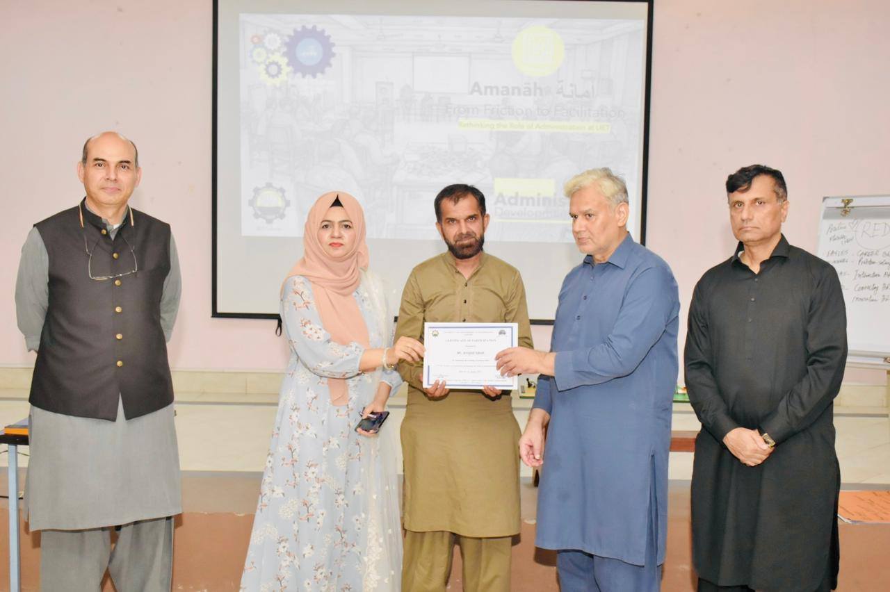 FSDP & QEC Empower UET Administrative Staff through Experiential Workshop