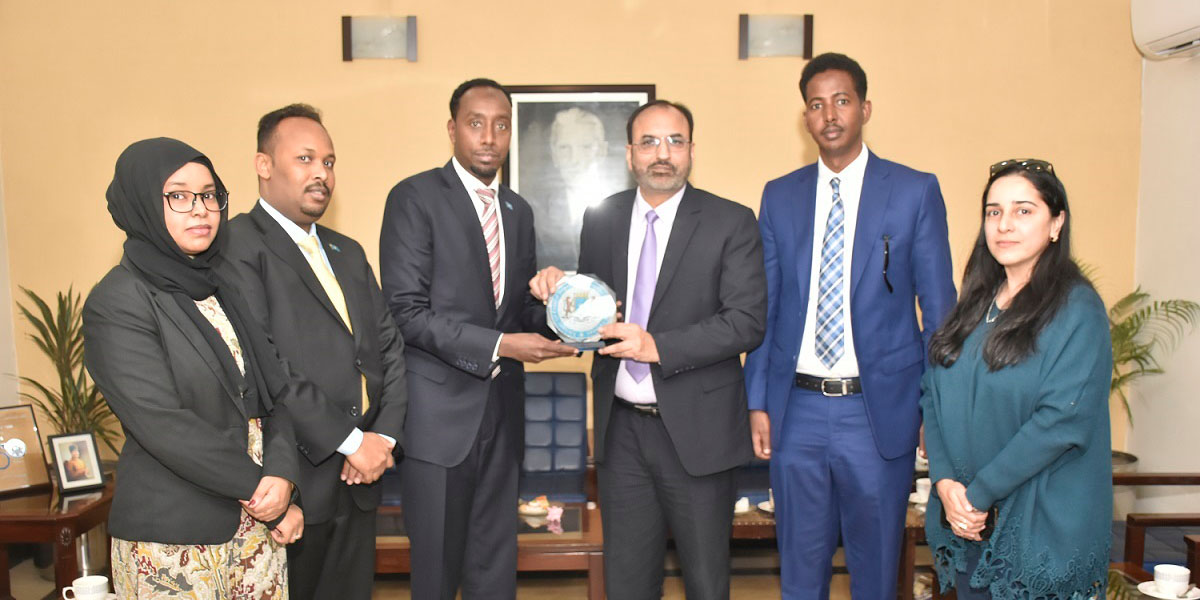 Ambassador of Somalia, Sheikh Noor Muhammad Hassan, Visits UET Lahore