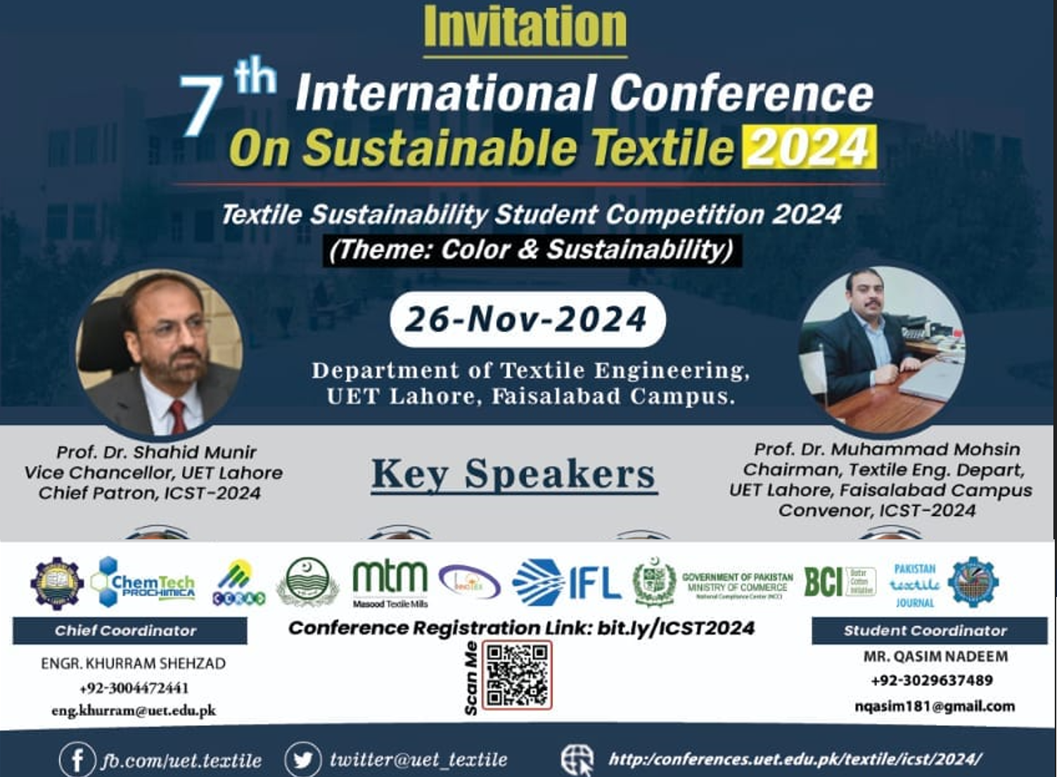 7th International Conference on Sustainable Textile 2024